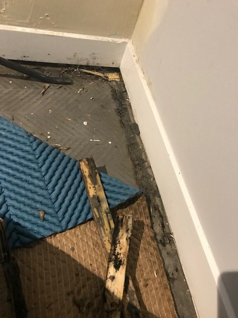 Replacing smooth edge and wet underlay 2018, Sydney