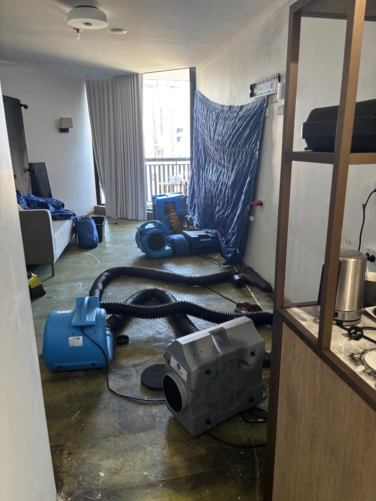 emergency structural drying banyo